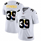 Nike Steelers 39 Minkah Fitzpatrick White Shadow Logo Limited Jersey Yhua,baseball caps,new era cap wholesale,wholesale hats